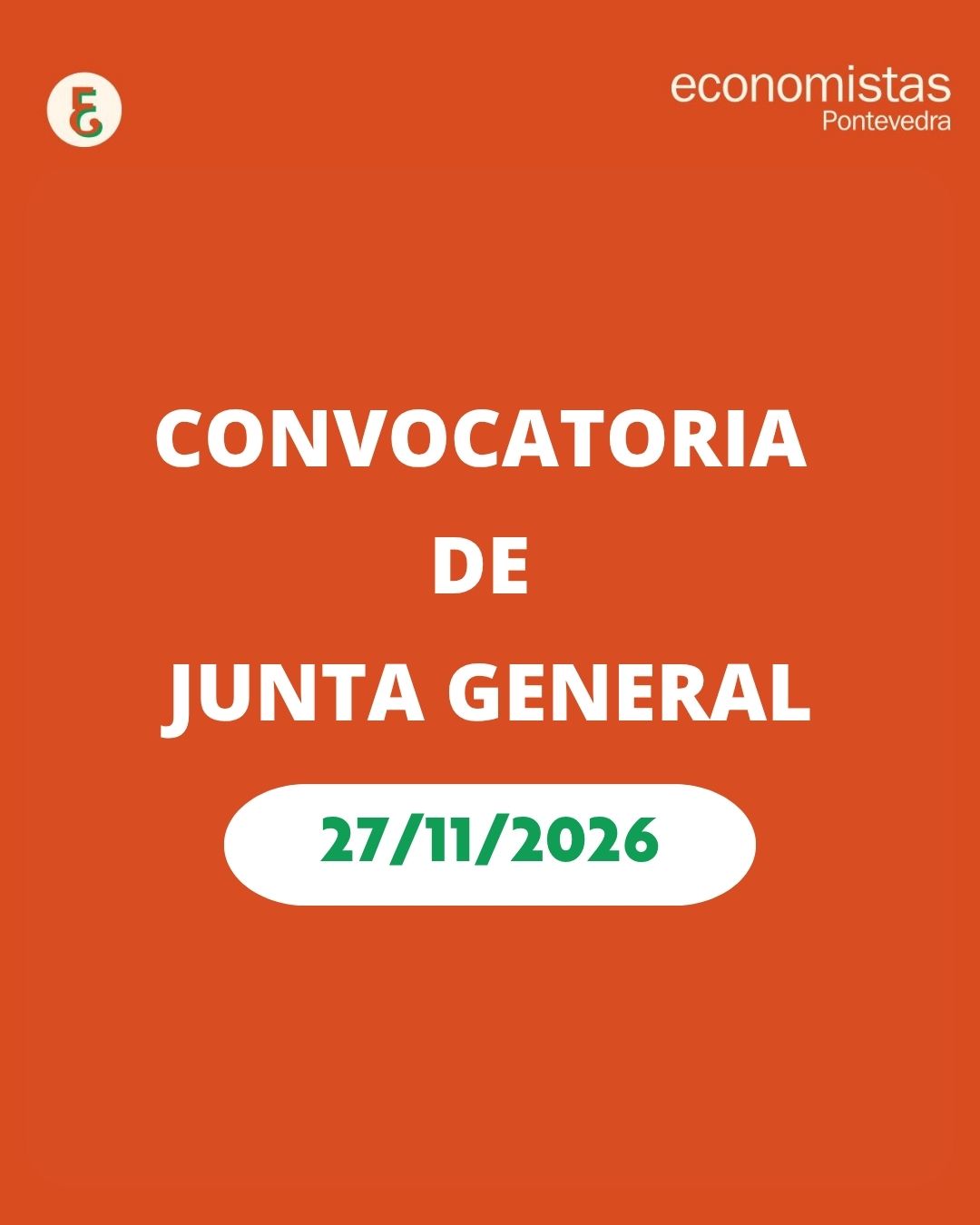 JUNTA GENERAL