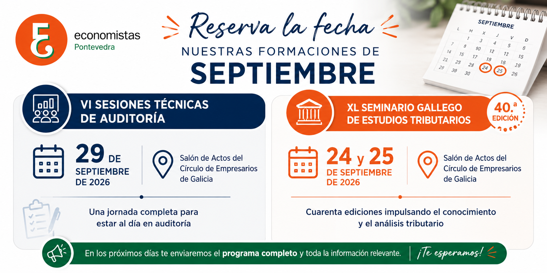 Cursos Septiembre