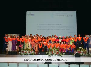 Acto de graduación comercio