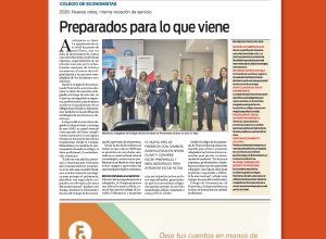 El Colegio de Economistas afronta 2026 lleno de retos