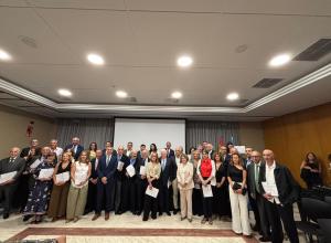 Foto de familia del evento de Unión Profesional de Galicia